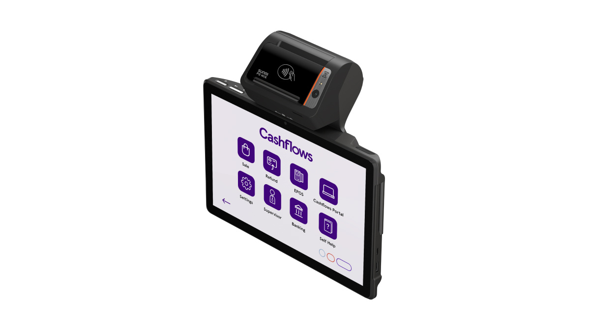 Smart POS Card Machine | Sunmi P2 SmartPad | Cashflows